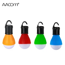 Портативный светодиодный фонарь-диод, светильник для палатки, водонепроницаемый походный светильник, уличный аварийный светильник ing 3* AAA с питанием от батареи, четыре цвета