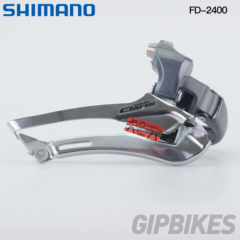 

Shimano FD-2400 Claris Road Bike Bicycle Front Derailleur 8 Speed Braze on / Clamp 31.8mm 34.9mm 2400 front derailleurs