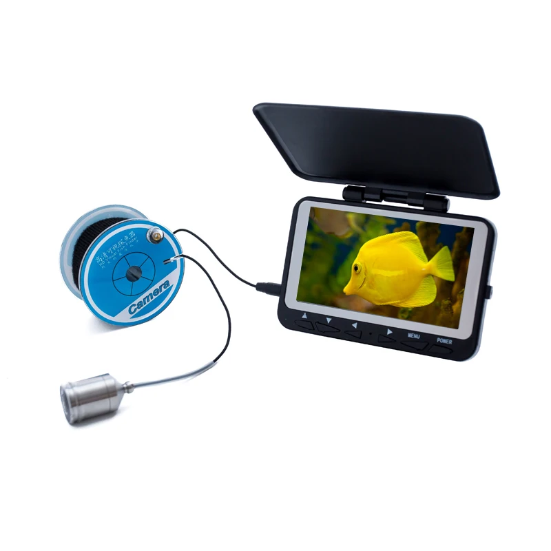 WF06 15m Professional Fish Finder Underwater Fishing Camera 4.3 Inch LCD Minitor Video Visual Camera Underwater Ice Fishing DVR