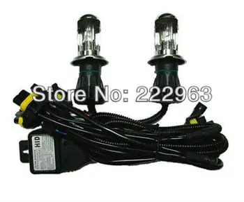 شراء50 زوج/وحدة 55 واط Hid Bi-xenon لمبة H4 H13 9004/9007 مع ترحيل تسخير 4300 كيلو 6000 كيلو 8000 كيلو 10000 كيلو