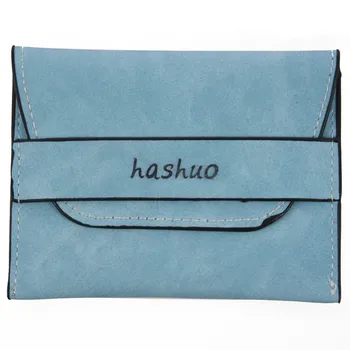 

FGGS hashuo 1pcs lady short paragraph matte coin change wallet 11.5 * 9 * 0.7cm Light blue