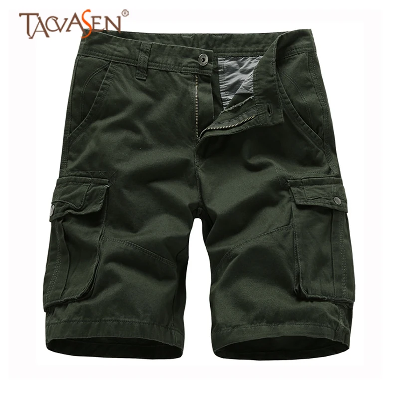 

TACVASEN Men Cargo Tactical Shorts Summer Trekking Fishing Cotton Shorts Outdoor Hunting Hiking Shorts Camping Clothing BMFZ-1