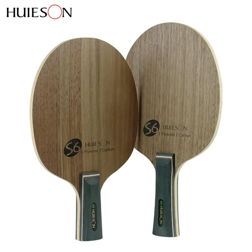 Huieson Nano настольный теннис ракетки углерода лезвия 7 норма орехового дерева Средний Скорость пинг-понг ракетка