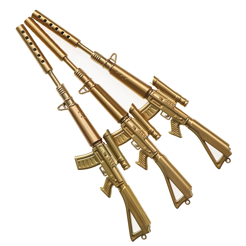 

3 Pieces Of Cute Stationery Machine Gun Modeling Gel Pen Student Gift Water-Based Pen Signature Pen Signature Office Gifts