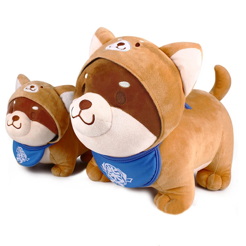 1pcs 26cm Cute Shiba Inu Dog Plush Toy Soft Animals Stuffed Dog Doll Toys for Children Birthday Christmas Gift (1)