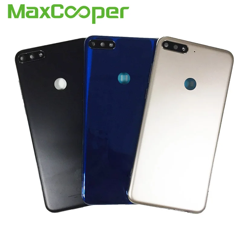 Высокое качество для Huawei Y7 2018/Y7 Prime 2018 LDN L21 LX2 крышка батареи задняя панель корпуса