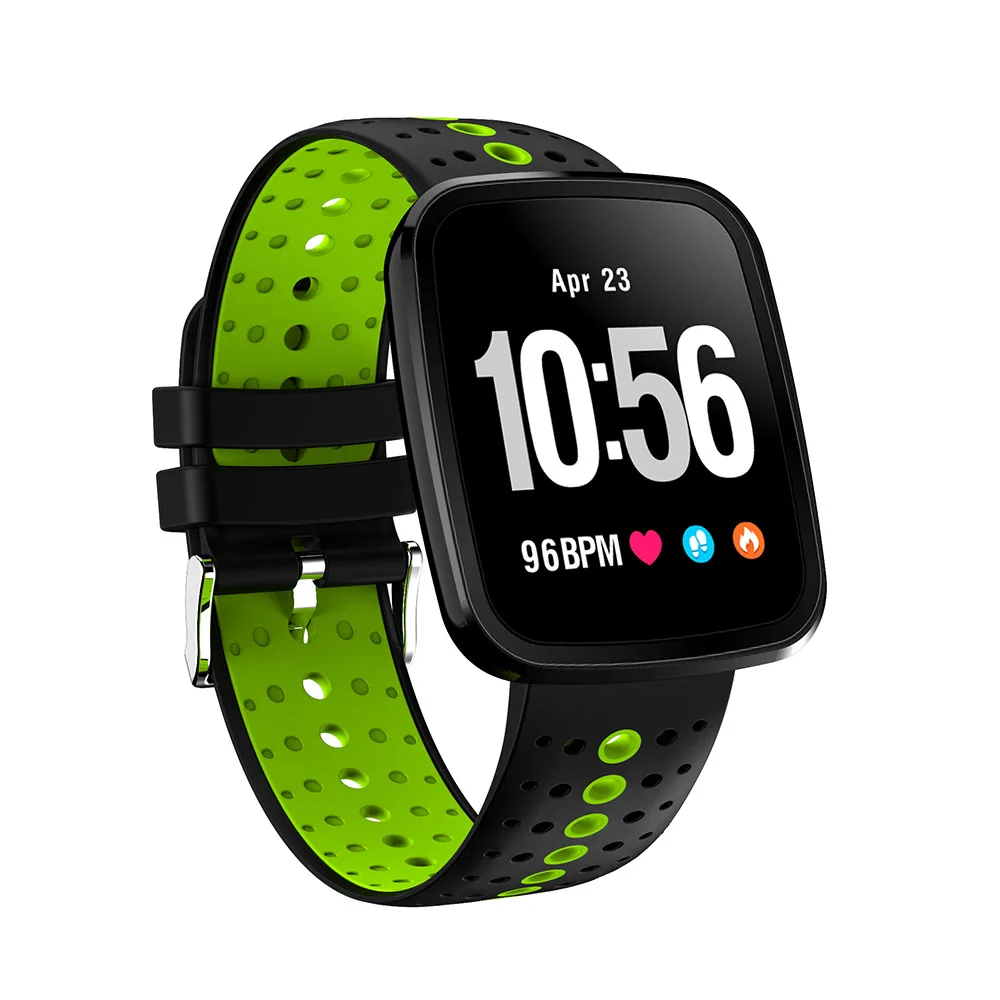 Smart Wristband A6 Bracelet Fitness Tracker Heart Rate Blood Pressure Monitor Smart Band for Huawei Honor 9i Play 10 V10 9 6A