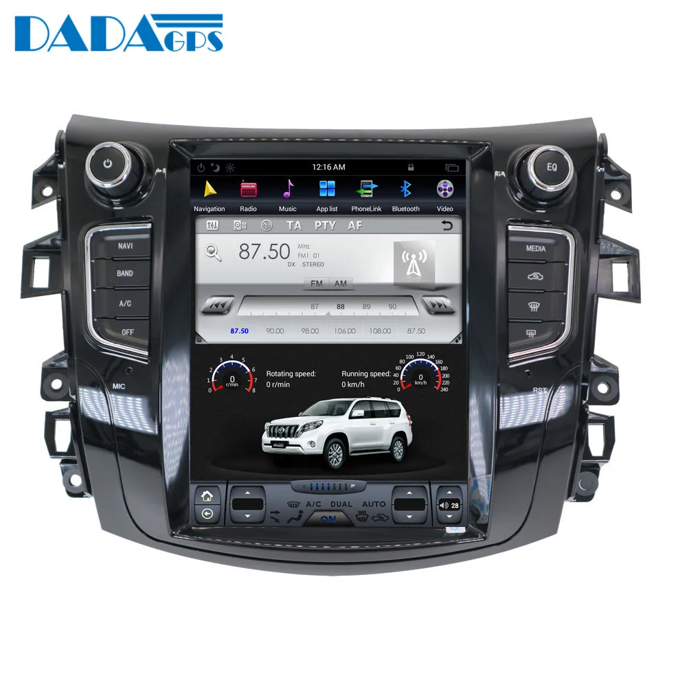 Clearance 10.4"Android 7.1 Tesla Style Car Radio Player For NISSAN NP300 Navara 2014+ Stereo Multimedia GPS Map Navigation Head unit 3