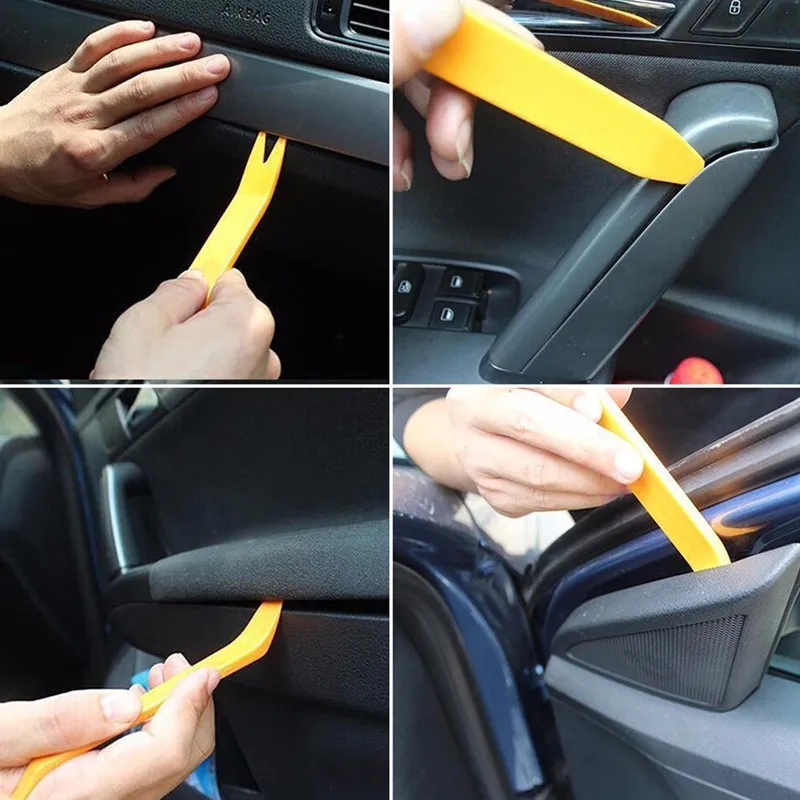 Car Radio Door Clip Panel Trim Dash Audio Removal Open Installer Pry Tool Hand Tool Set