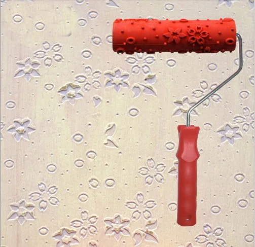 Diatom ooze разрисованный борд для настенное украшение, настенное Форма для вырубки 7 дюймов резиновый ролик № 181