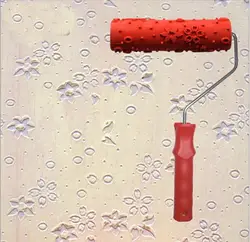 Диатомовых илов рисунком ролик для украшения стен уолл-печать плесень 7 дюймов резинового валика № 181