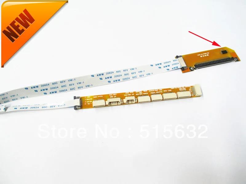 

New Upgrade version 15.6" LED to CCFL Laptop Screen Converter Cable 7 Connections