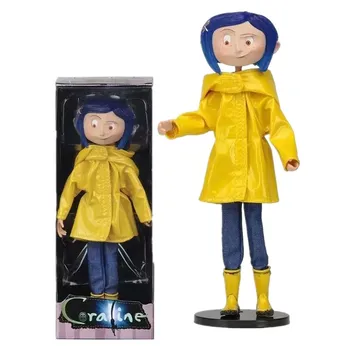 

17cm Coraline Bendy Coraline & the Secret Door Movable model doll toy gift