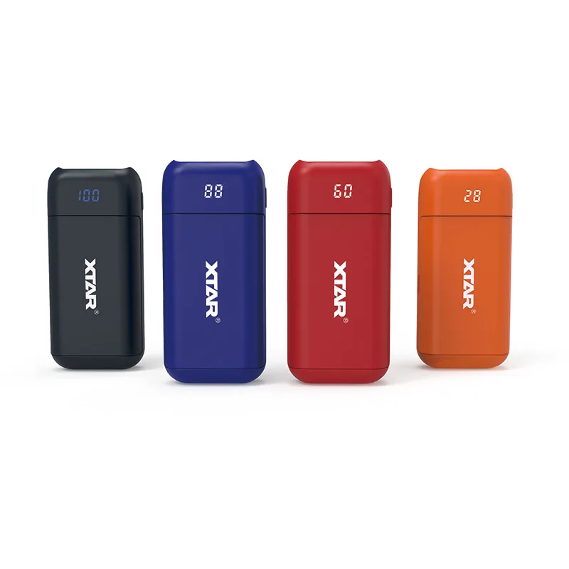 XTAR PB2 светодиодный USB относится к 3 6 В/3 7 в незащищенным литий ионным/IMR/INR/ICR 18650