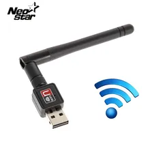 Беспроводной WiFi адаптер мини Сетевая карта 150Mbp 2dBm высокоскоростной Wifi адаптер для ноутбука ПК Мини Wi-Fi ключ