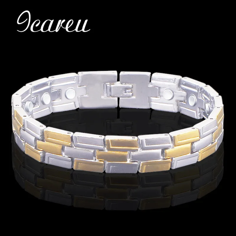 Wholesale Europe Pure Copper Bangle Gold Color 6 Health Balance