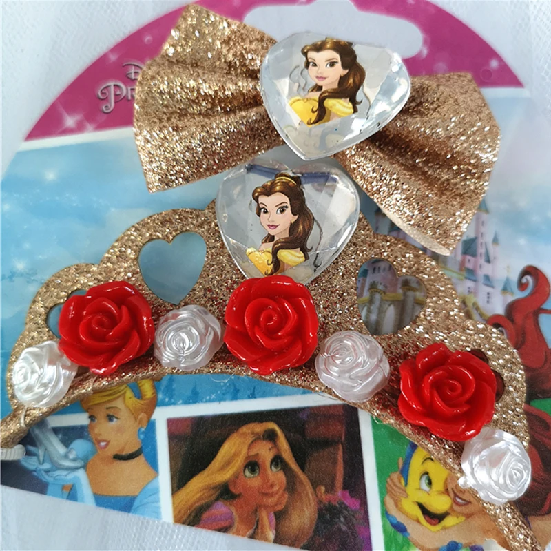 2 шт./партия disney Принцесса зажим для волос повязка на голову набор замороженных