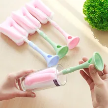 Инструмент для чистки креативный можно вешать длинной ручкой Чистящая губка чашка щетка чайная чашка Чистящая чашка бутылка щетка