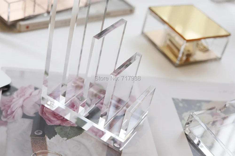 Acrylic File  Organizer-5