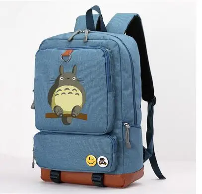 Новинка рюкзаки унисекс Miyazaki hayao Холщовый Рюкзак TOtoro аниме Tonari no Totoro рюкзак