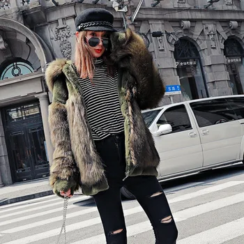 

2018 New Women Faux Fur Coats Winter Thick Streetwear Fur Coats And Jackets Female Fashion Casual Warm Fur Coats