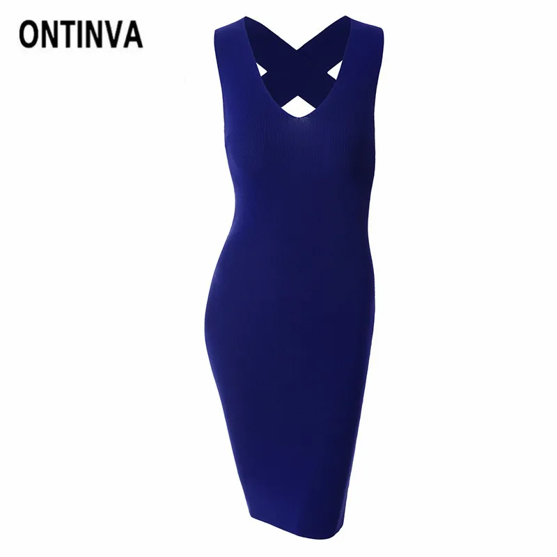 Sexy Bodycon Mini Knitted Sweater Dresses 2019 Women Slim Cross Bandage Backless Party Dress Robes Summer Sexy Ladies Vestidos Sexy Bodycon Mini Knitted Sweater Dresses 2019 Women Slim Cross Bandage Backless Party Dress Robes Summer Sexy Ladies Vestidos