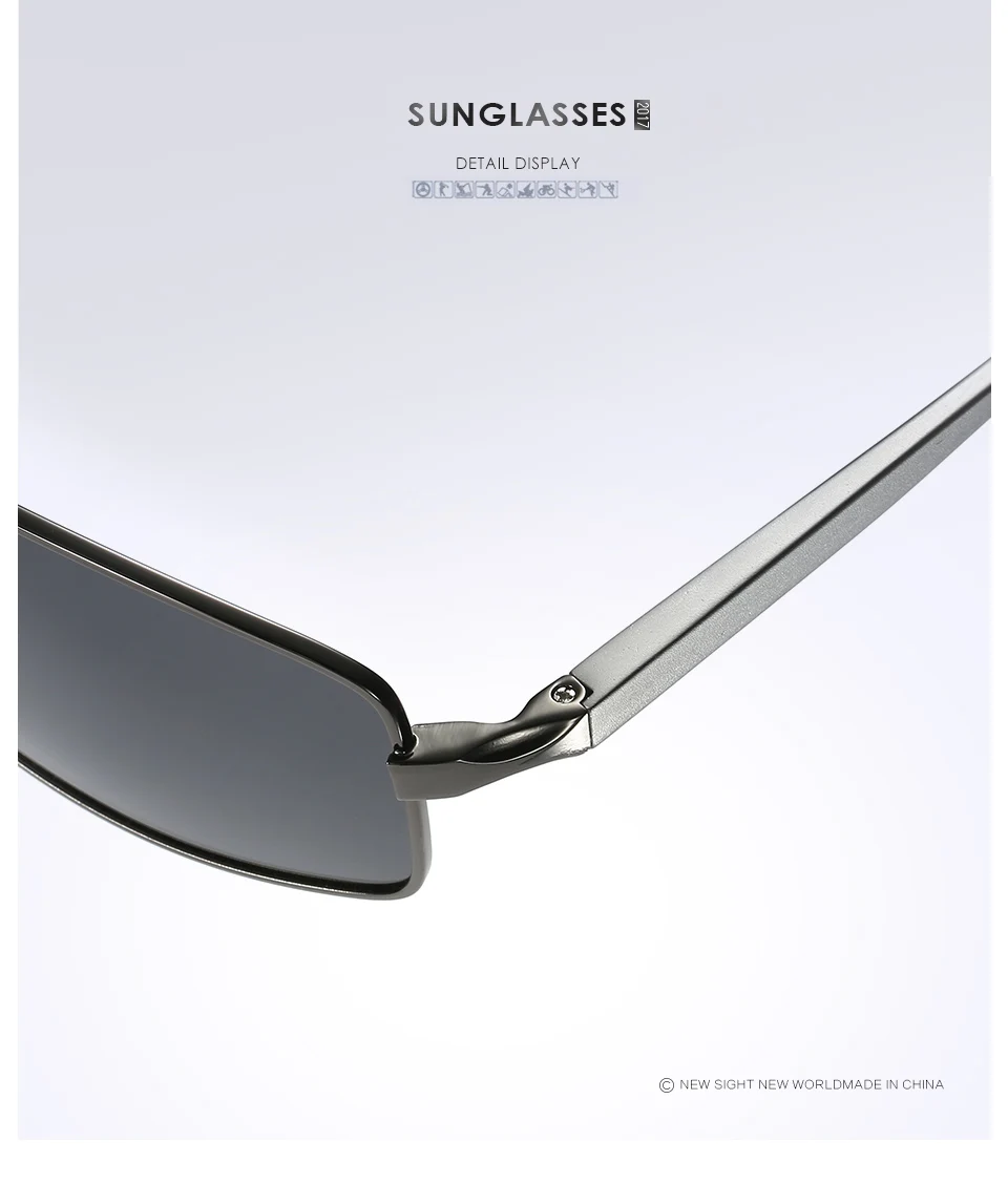 LEIDISEN поляризационные солнцезащитные очки Al Mg мужские ослепительные цветные металлические очки для вождения классические ретро брендовые дизайнерские UV400 Солнцезащитные очки F2458