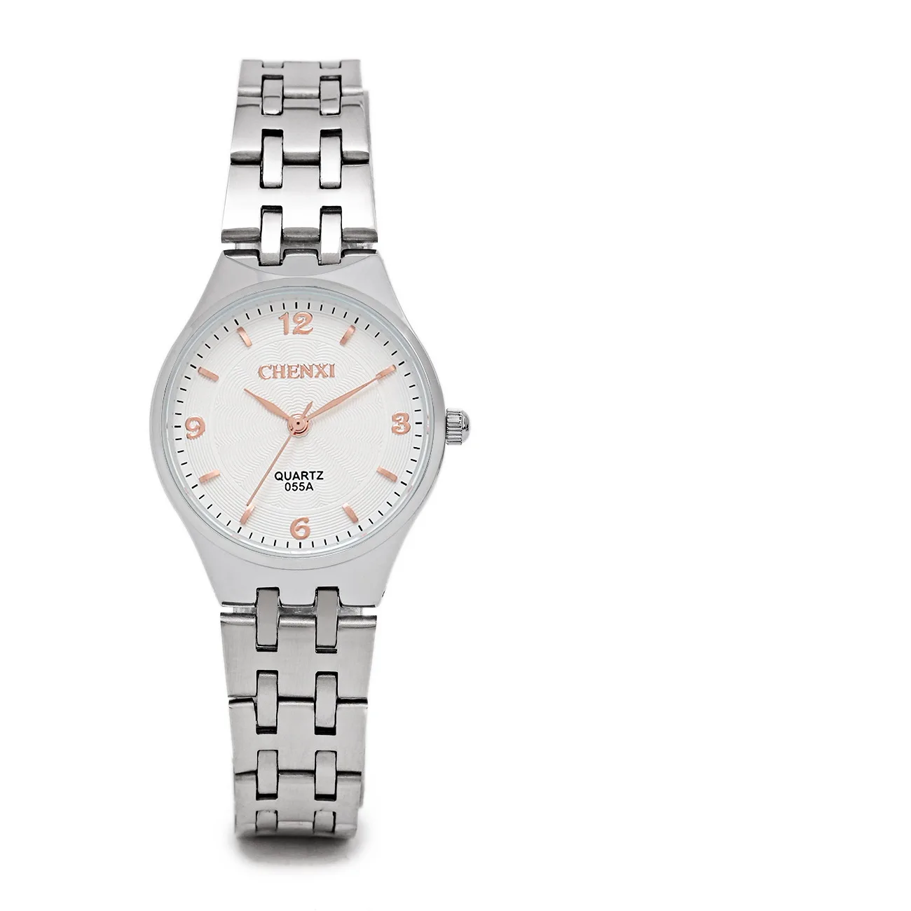 Для мужчин Для женщин кварцевые часы CHENXI Роскошные спортивные часы Бизнес серебро Сталь часы свадебные наручные часы Reloj Hombre 1 шт