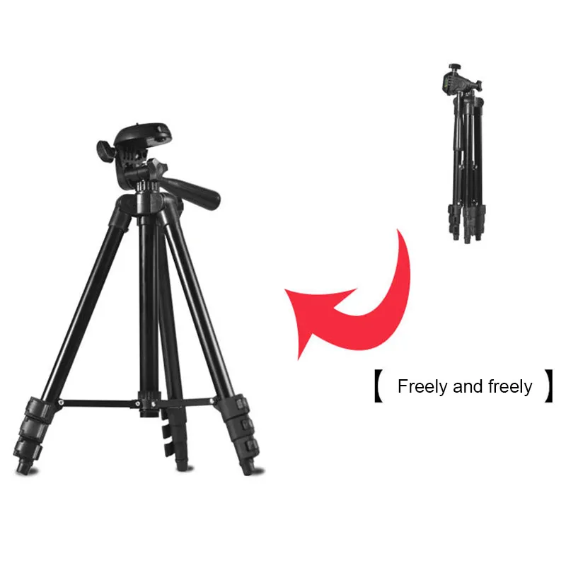 Гибкий легкий алюминиевый штатив для Canon Nikon Sony Sigma Fuji Panasonic JVC Samsung Camera CamcordersTripod