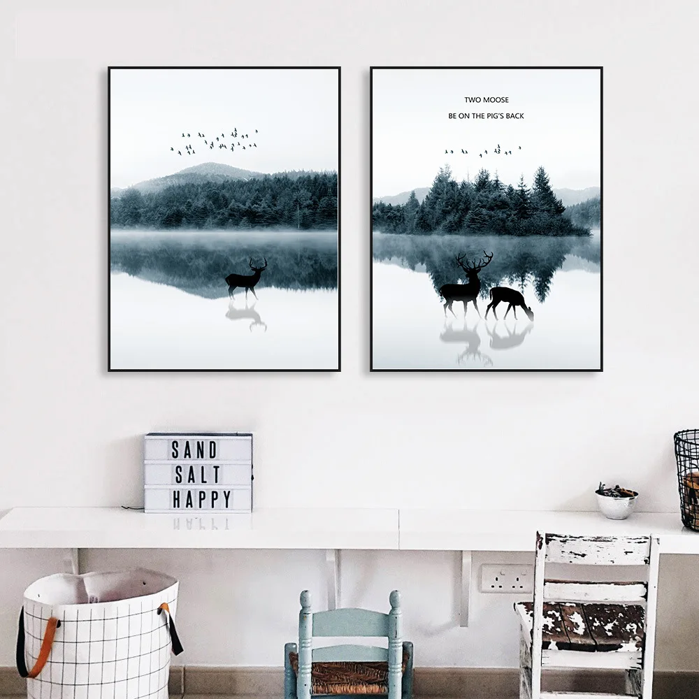 Lago-animas-Floresta-Montanha-Canvas-Poster-N-rdico-C-pia-Da-Arte-Da-Parede-Oceano-Paisagem (2)