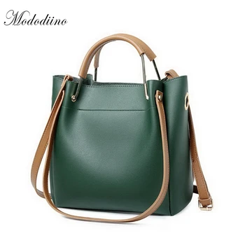 

Mododiino Top-handle Fashion Bags For Womens PU Leather Shoulder Bags New Luxury Handbag Designer Vintage Crossbody Bags DNV0109