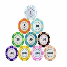 ABS пластиковые покерные фишки мяч для гольфа маркер