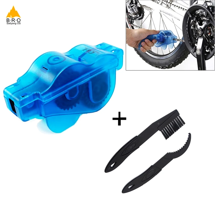 

Bicycle Chain Cleaner Cycling Repair Machine Brushes Wash Tool Set MTB Mountain Bike Chain Cleaner Tool Kits