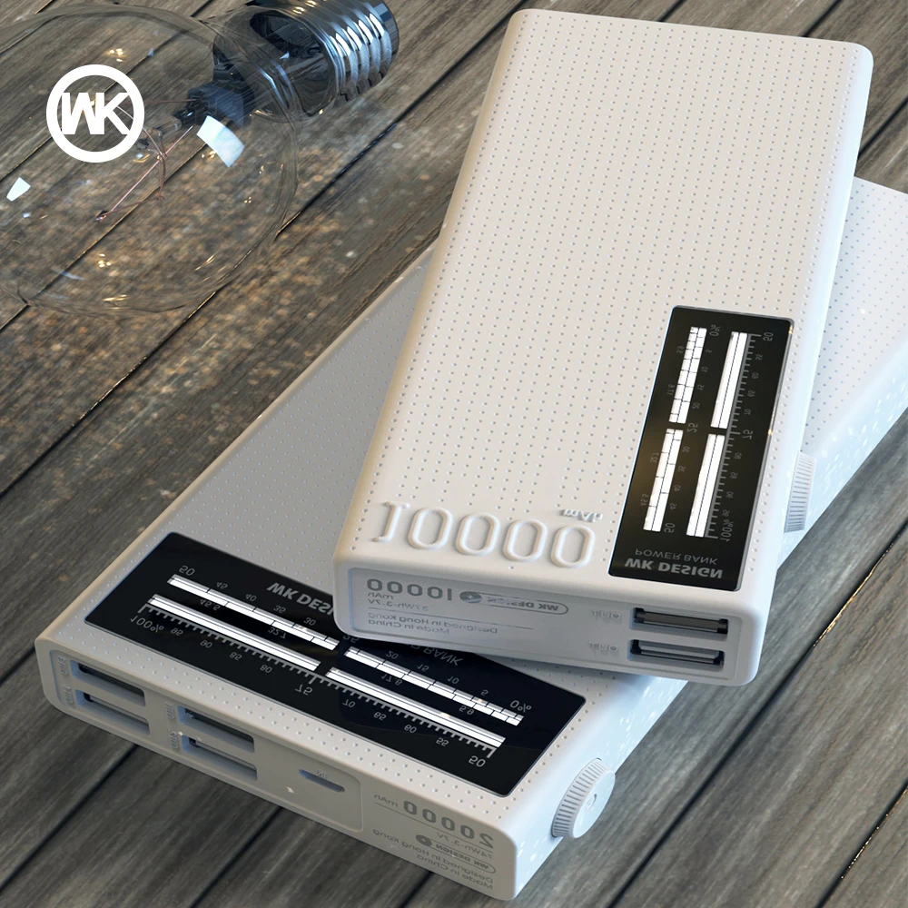 WK Portable Charger Power Bank 20000mAh Powerbank 10000mAh Battery Bank 18650 for Power Bank Xiaomi iPhone X XS Bateria Portatil WK Portable Charger Power Bank 20000mAh Powerbank 10000mAh Battery Bank 18650 for Power Bank Xiaomi iPhone X XS Bateria Portatil
