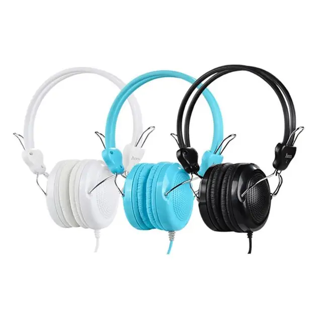 HOCO W5 Universal On-Ear Headphone Wired Control Gamer Headset Earphone with Mic for Phone PC Laptop High Quality Earphone HOCO W5 Universal On-Ear Headphone Wired Control Gamer Headset Earphone with Mic for Phone PC Laptop High Quality Earphone