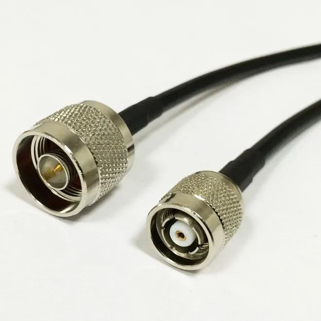 N-образный Штекерный переключатель RP TNC штырьковый кабель RG58 100 см 40 дюймов новая