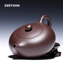 240cc Китайский Здоровый чайный набор кунг-фу аутентичный Исин Фиолетовый Глиняный Чайник все ручной работы 188 отверстие чайный горшок Xi Shi чайник керамический чайник