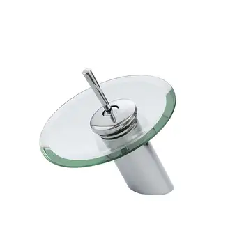 

BESTOYARD Waterfall Bathroom Sink Faucet Tub Waterfall Faucets with Stainless Steel Spout