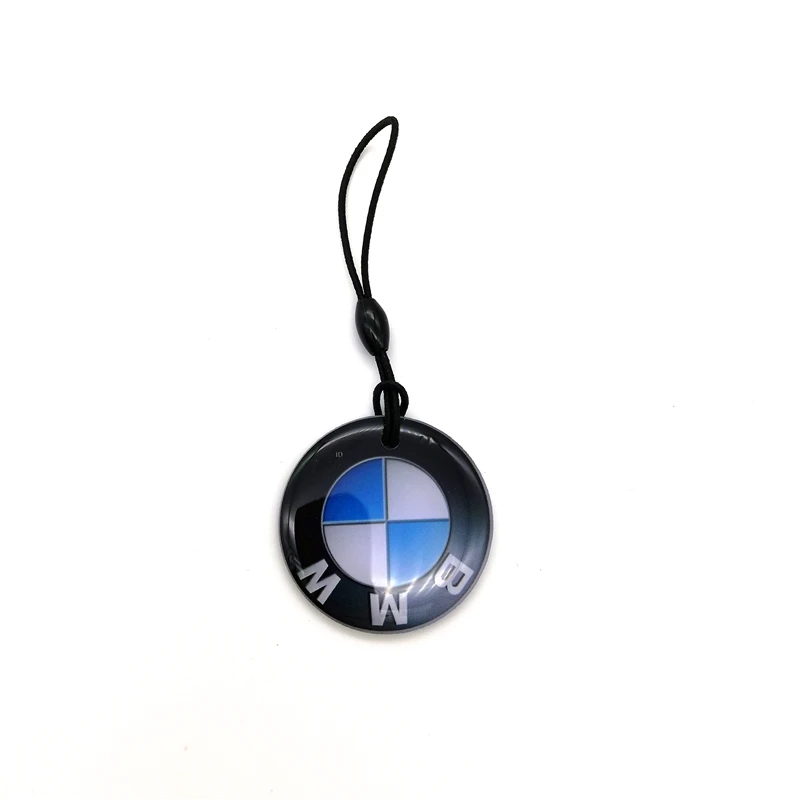 

1Pcs 13.56Mhz UID Changeable S50 1K Rewritable NFC RFID Card Keyfob Fob Key ring chain buckle Token Tag Badge Chinese Magic Card