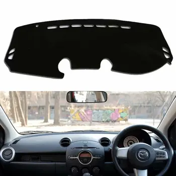 

Car Styling Covers Dashmat Dash Mat Sun Shade Dashboard Cover Capter For mazda 2 demio 2007 2008 2009 2010 2011 2013 2012 2014