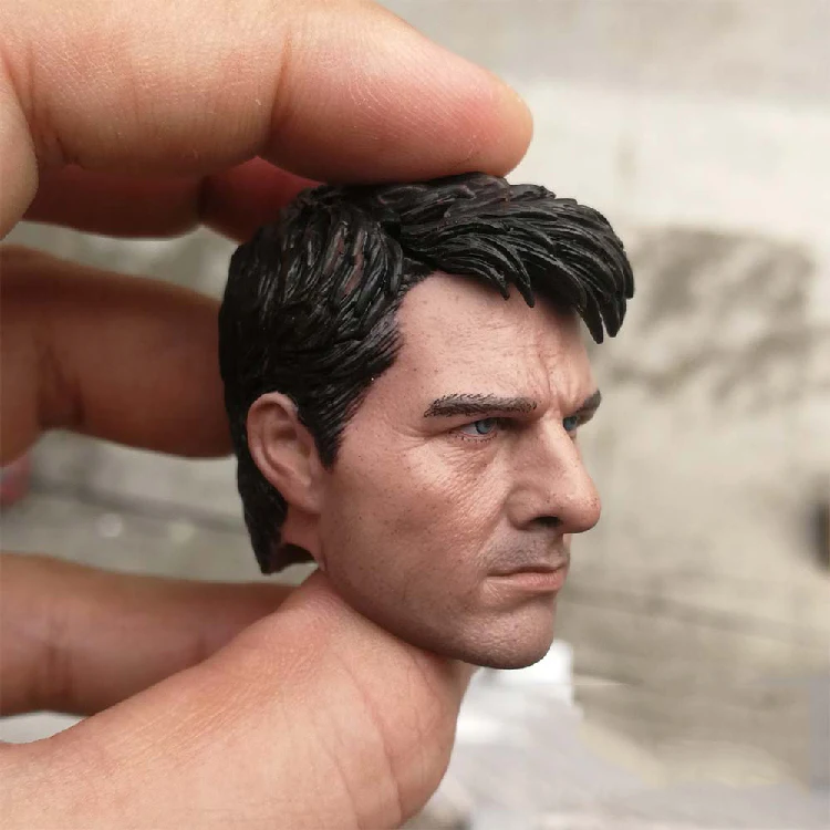 1/6 том Круизная голова Лепка резная форма для 12 &quotМужской фигурки тела