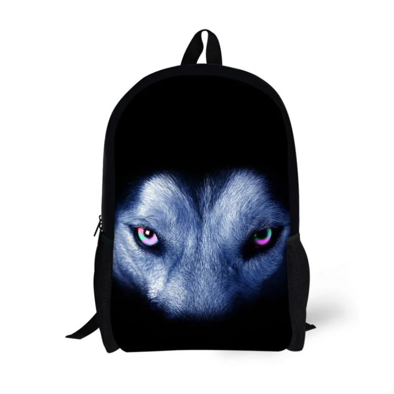 picture photo custom 3D effect creative animal pattern print customized personality DIY backpack school student bag backpack