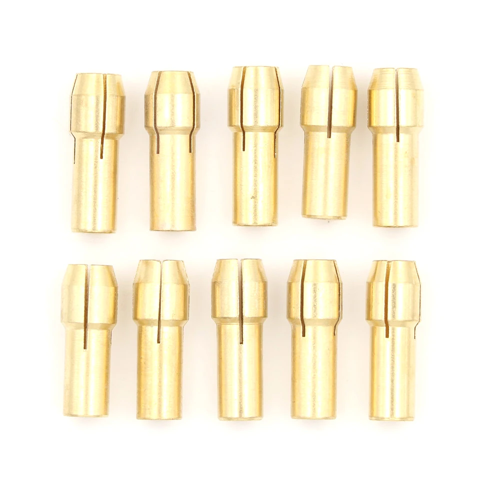 10pcs mini drill chucks drill chuck adapter micro collet chuck