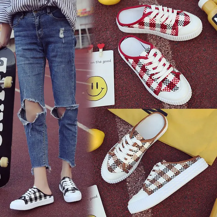 flat canvas shoes womens