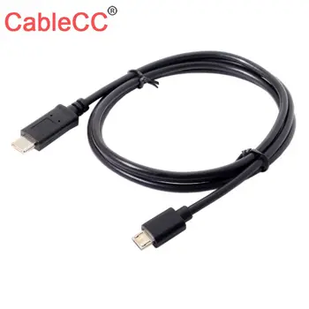 

Cablecc Reversible Design USB 3.0 3.1 Type C Male Connector to Micro USB 2.0 Male Data Cable for N1 Tablet & Mobile Phone 1m
