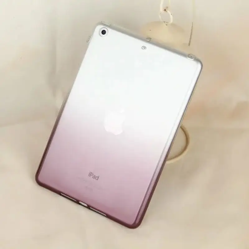 Для iPad Mini 1 2 3 retina чехол силиконовая Мягкая задняя крышка ультра тонкий прозрачный