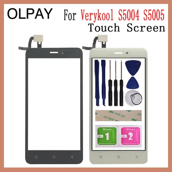 

AAAOLPAY 5.0''Touch Screen For Verykool S5004 S5005 Touch Screen Glass Digitizer Panel Lens Sensor Glass Free Adhesive And Wipes