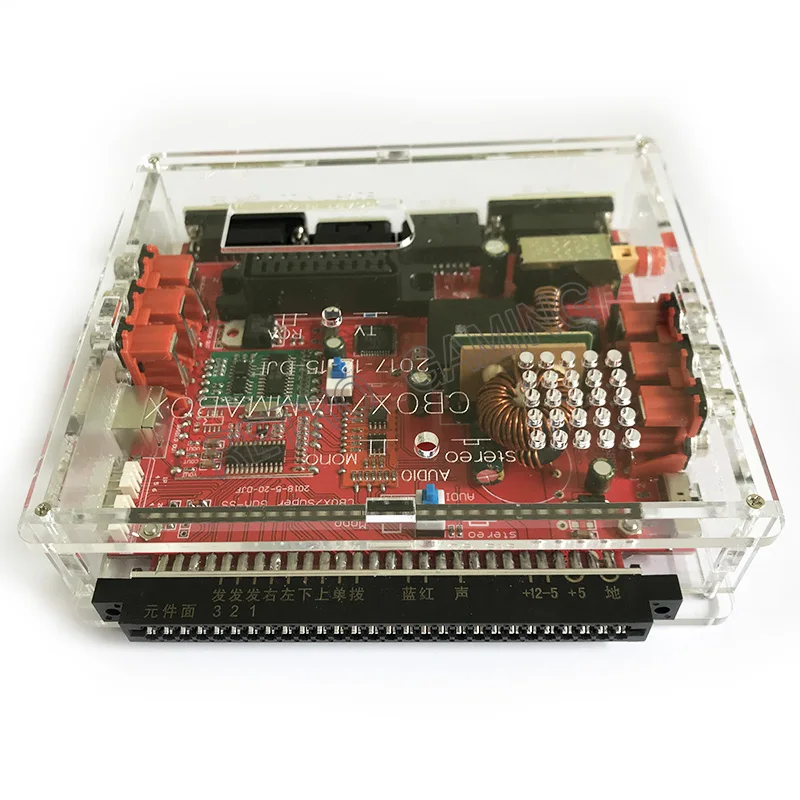 US $244.99 JAMMA CBOX Converter Board to SNK SS Gamepad Saturn DB15P Joypad With SCART output for Any JAMMA PCB IGS Pandora box Motherboard