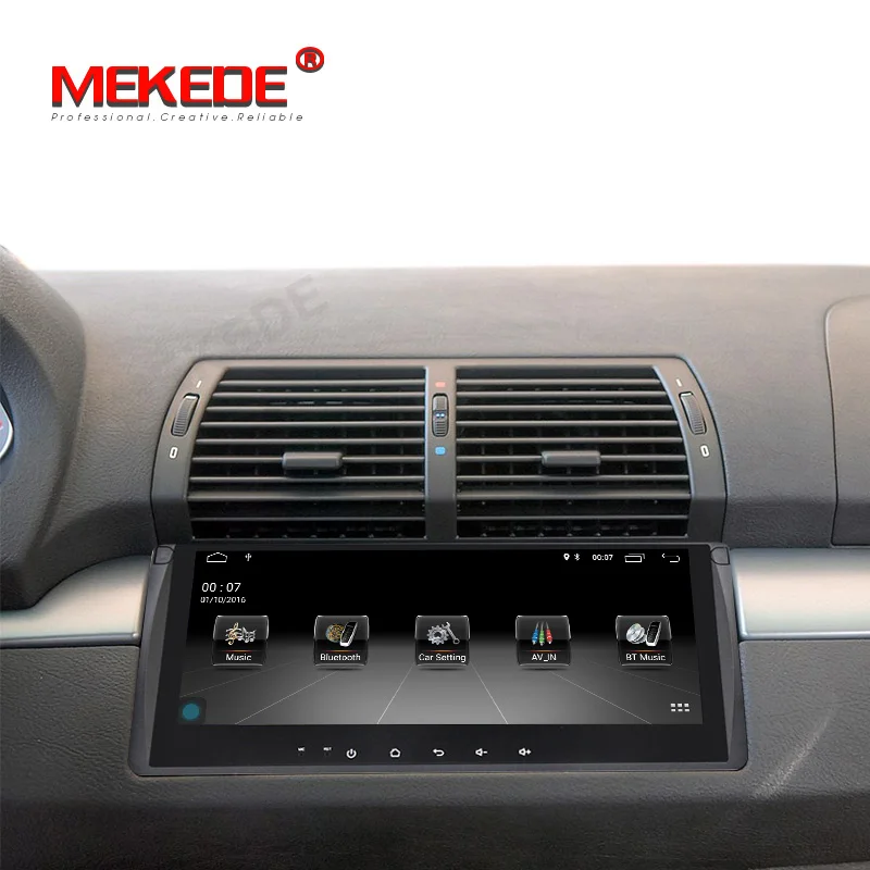 MEKEDE Android 9 1 2 + 32G 10 25 дюймов Автомобильный dvd плеер для BMW X5 E53 E39 gps стерео аудио