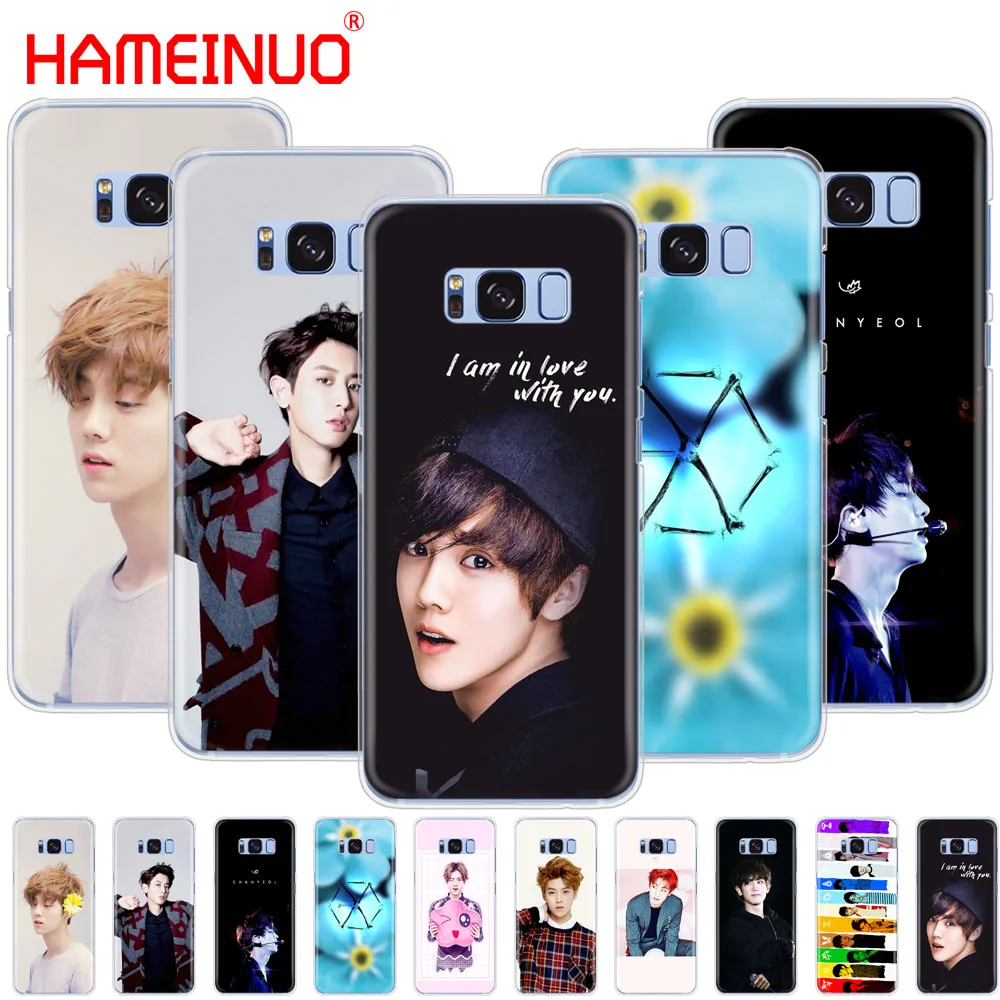 Чехол для мобильного телефона HAMEINUO Kpop exo LUHAN Park Chanyeol Samsung Galaxy S9 S7 edge PLUS S8 S6 S5 S4 S3 MINI |